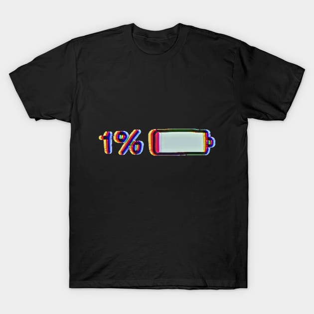 1% T-Shirt by Fantox1